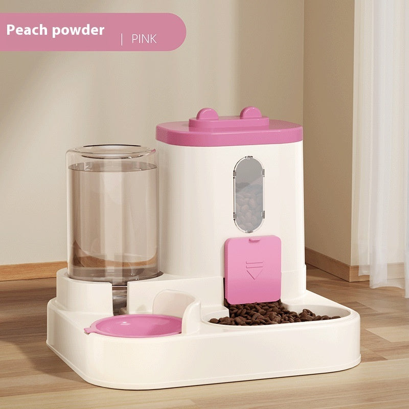 Automatic Pet Feeder & Water Dispenser Bowl for Dogs & Cats – Smart Feeding Tableware, Plastic Food Station, Upgrade Options