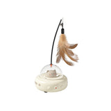 Intelligent Automatic Cat Teaser Toy, USB Rechargeable Interactive Pet Toy for Indoor Cats