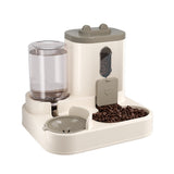 Automatic Pet Feeder & Water Dispenser Bowl for Dogs & Cats – Smart Feeding Tableware, Plastic Food Station, Upgrade Options